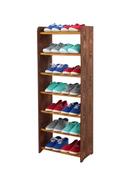 7-półkowy regał na obuwie RBS /szer.45 cm/ Brąz-Olcha - product 2