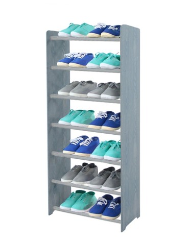 7-półkowy regał na obuwie RBS /szer.45 cm/ Szary - product 2