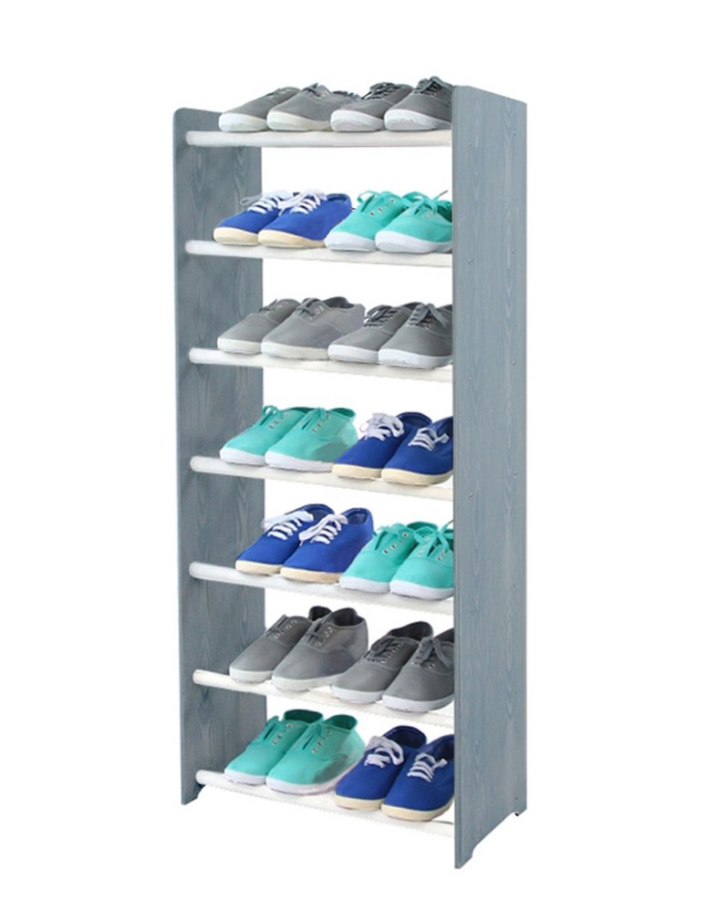 Regały - 7-półkowy regał na obuwie RBS /szer.45 cm/ Szary-Biel - product b2b.wamar.biz 2