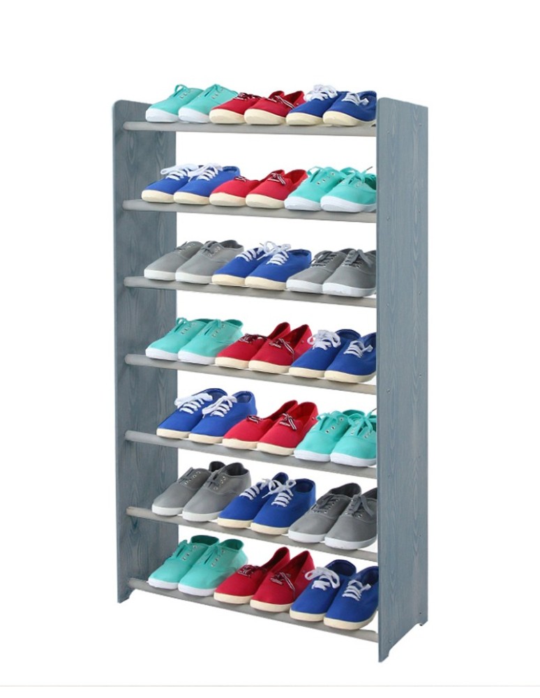 Regały - 7-półkowy regał na obuwie RBS /szer.65 cm/ Szary-Biel - product b2b.wamar.biz 2