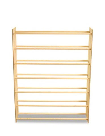 7-półkowy regał na obuwie RBS /szer.90 cm/ Naturalny - product 2