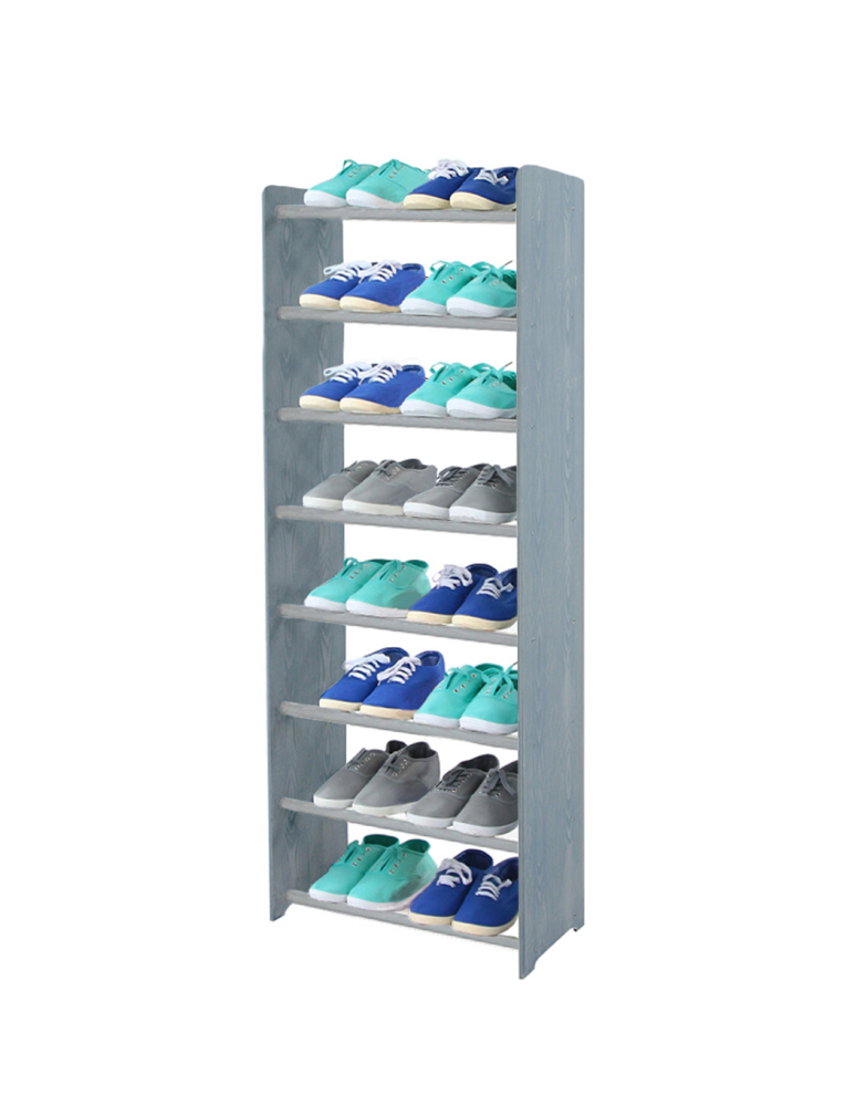 Regały - 8-półkowy regał na obuwie RBS /szer.45 cm/ Szary - produkt b2b.wamar.biz 2