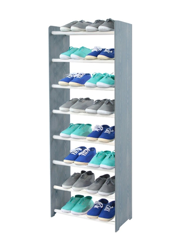 Regały - 8-półkowy regał na obuwie RBS /szer.45 cm/ Szary-Biel - product b2b.wamar.biz 2