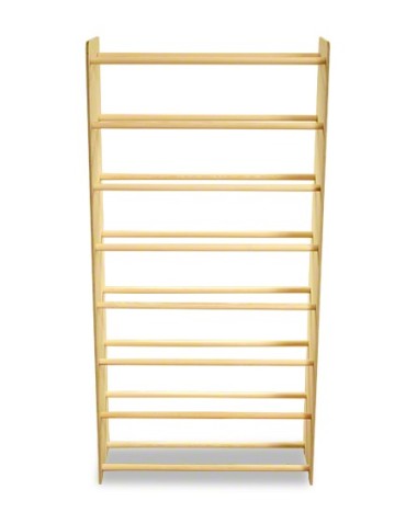 Regały - 8-półkowy regał na obuwie RBS /szer.65 cm/ Naturalny - product 3