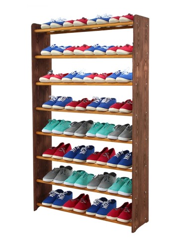 8-półkowy regał na obuwie RBS /szer.90 cm/ Brąz-Olcha - product 2
