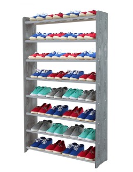 RBS 8-półkowy regał na obuwie  /szer.90 cm/ Szary - product 2