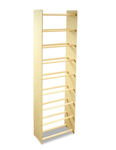 9-półkowy regał na obuwie RBS /szer.45 cm/ Naturalny - product 2