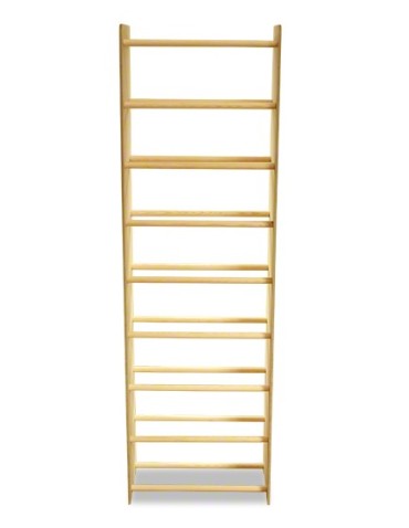 Regały - 9-półkowy regał na obuwie RBS /szer.45 cm/ Naturalny - product 3