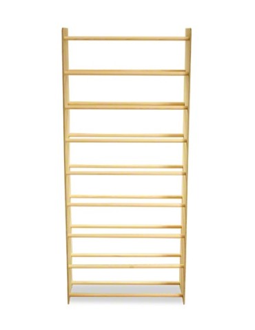 9-półkowy regał na obuwie RBS /szer.65 cm/ Naturalny - product 2