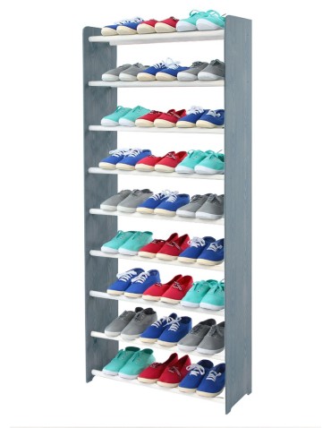 9-półkowy regał na obuwie RBS /szer.65 cm/ Szary-Biel - product 2