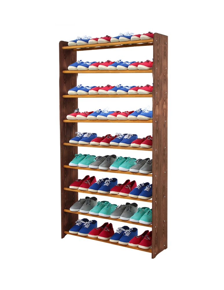 Regały - 9-półkowy regał na obuwie RBS /szer.90 cm/ Brąz-Olcha - product b2b.wamar.biz 2