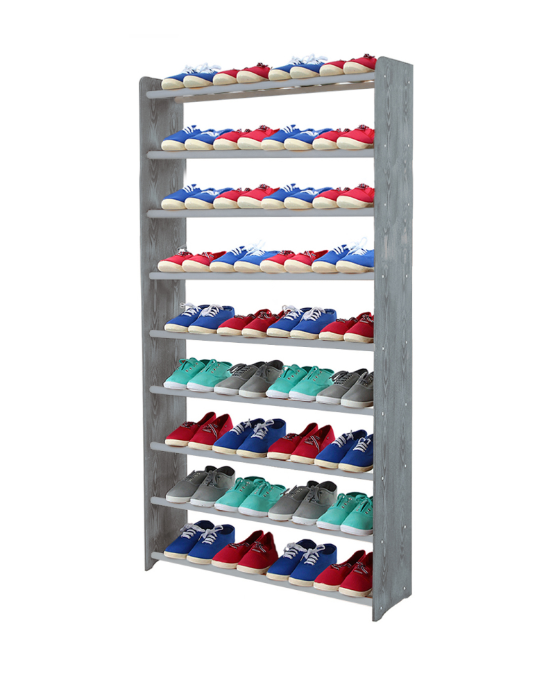 Regały - 9-półkowy regał na obuwie RBS /szer.90 cm/ Szary - product b2b.wamar.biz 2