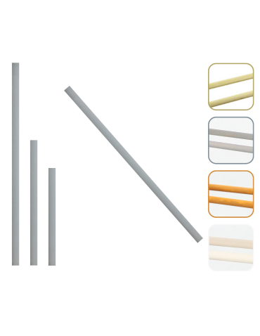 Drążek drewniany do regału RBS /dł.90 cm/ Szary