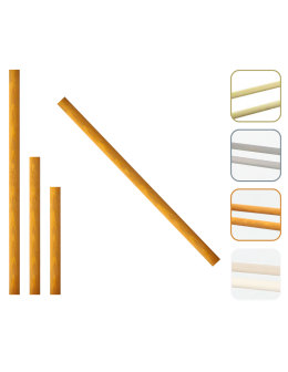 Drążek drewniany do regału RBS /dł.90 cm/ Olcha