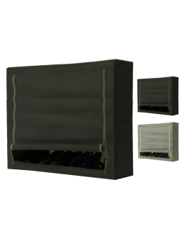 Pokrowiec na regał RBS /wys.63-99 cm/ Czarny