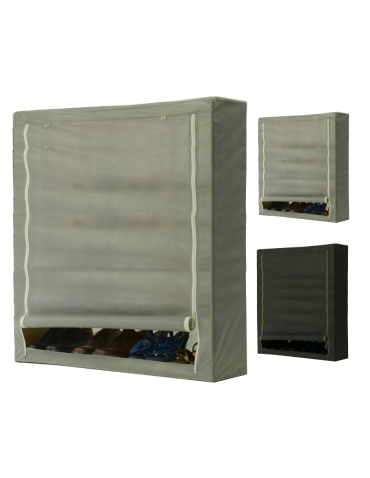 Pokrowiec na regał RBS /wys.117-153 cm/ Szary