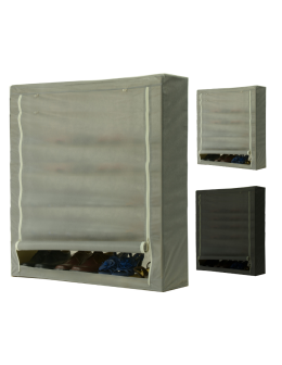 Pokrowiec na regał RBS /wys.117-153 cm/ Szary