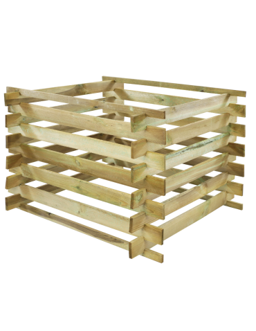 Art. Ogrodowe - Kompostownik modułowy KMP z siatką na krety - Naturalny - product 3