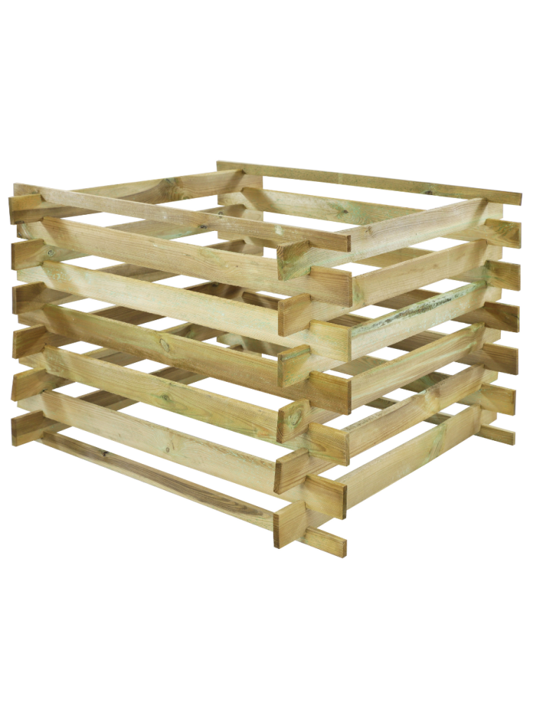 Art. Ogrodowe - Kompostownik modułowy KMP z siatką na krety - Naturalny - produkt b2b.wamar.biz 3