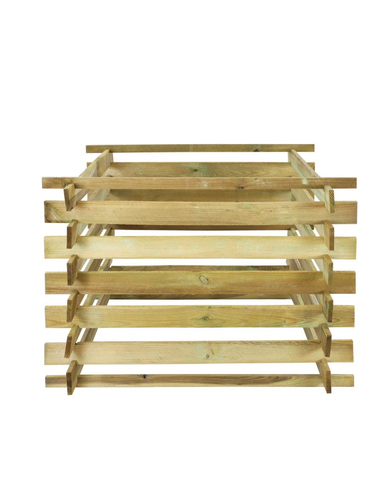 Art. Ogrodowe - Kompostownik modułowy KMP z siatką na krety - Naturalny - product b2b.wamar.biz 7