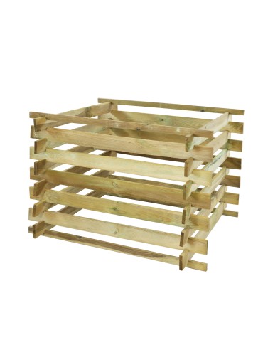 Art. Ogrodowe - Kompostownik modułowy KMP z siatką na krety - Naturalny - product 8