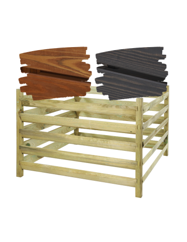 Usługa Malowania Kompostownika KME - Brąz, Szary