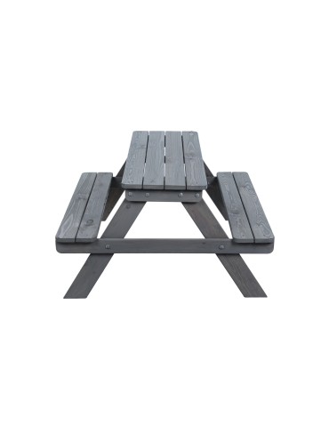 Art. Ogrodowe - Stół piknikowy dla dzieci z ławką SPD/79cm - Szary - product 5