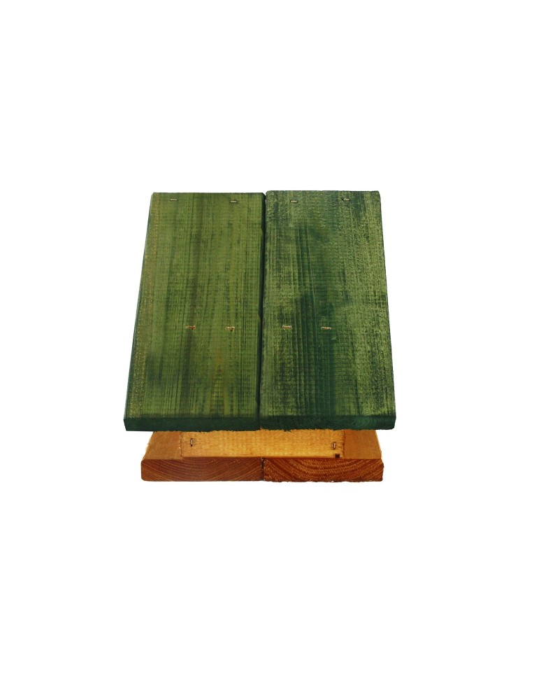 Karmniki i domki - Karmnik drewniany dla ptaków K-10 - Olcha + zielony daszek - product b2b.wamar.biz 5