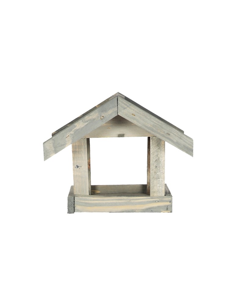 Karmniki i domki - Karmnik dla ptaków KS z dachem dwuspadowym - Szary - product b2b.wamar.biz 2