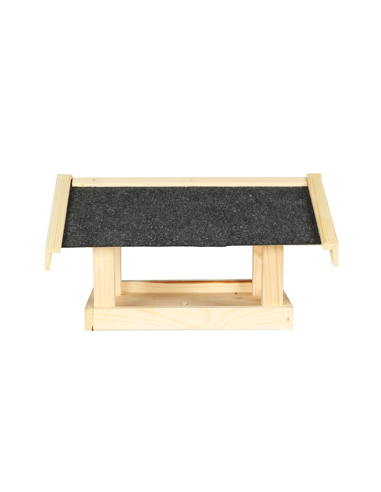 Karmniki i domki - Karmnik dla ptaków KS z dachem dwuspadowym - Naturalny - product b2b.wamar.biz 4