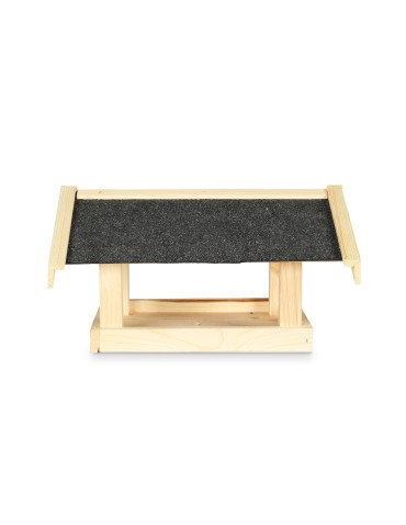 Karmniki i domki - Karmnik dla ptaków KS z dachem dwuspadowym - Naturalny - product 5