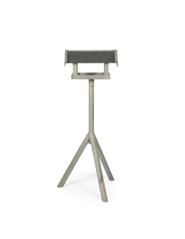 Szary karmnik z dachem dwuspadowym KS / nogi sześciokąt - product 2