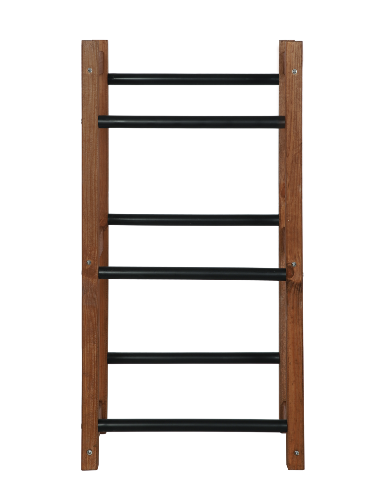 Regały - Stojak na Skrzynki (3szt) 108X53X32cm Brązowe Drewno/Czarny Plastik - product b2b.wamar.biz 9