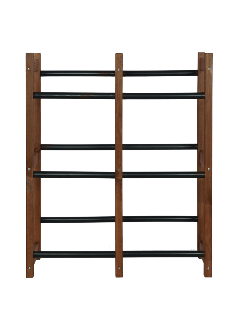 Regały - Regał na Skrzynki Transportowe (6szt) 108X102X32cm Brązowe Drewno/Plastik - product b2b.wamar.biz 11