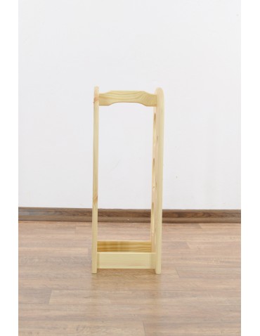 Regały - Regał na wino z rączką RW-9-6 /6 butelek/ Naturalny - product 10