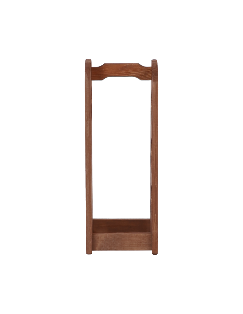 Regały - Regał na wino z rączką RW-9-6 /6 butelek/ Brązowy - produkt b2b.wamar.biz 8