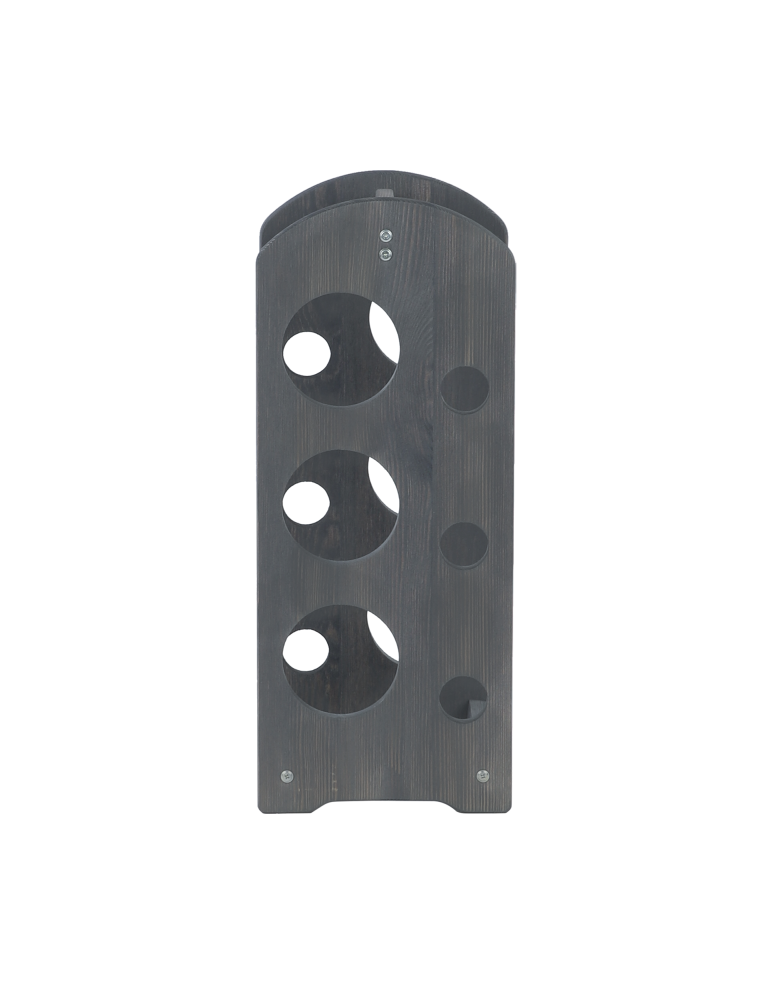 Regały - Regał na wino z rączką RW-9-6 /6 butelek/ Szary - produkt b2b.wamar.biz 2