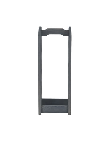 Regały - Regał na wino z rączką RW-9-6 /6 butelek/ Szary - produkt 9