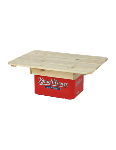 Drewniany blat plenerowy na skrzynkę piwa BNP - Naturalny - product 2