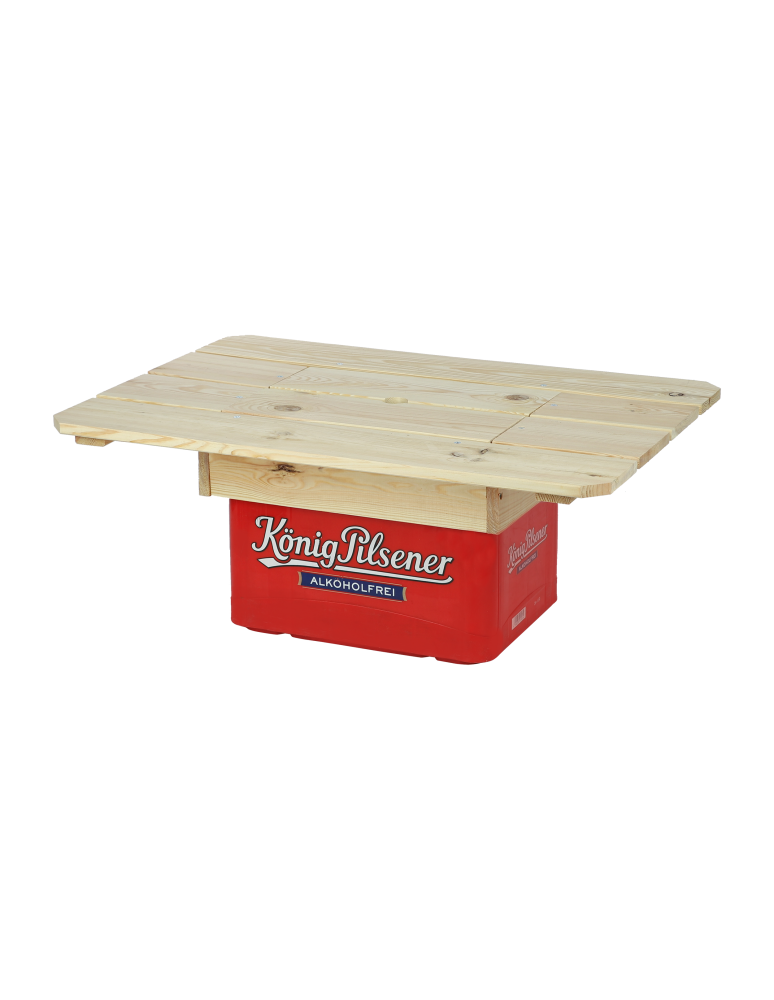 Art. Ogrodowe - Drewniany blat plenerowy na skrzynkę piwa BNP - Naturalny - product b2b.wamar.biz 2
