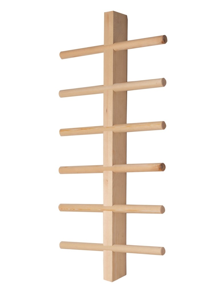 Regały - Regał wiszący na 12 win RW-23 - Naturalny - product b2b.wamar.biz 5