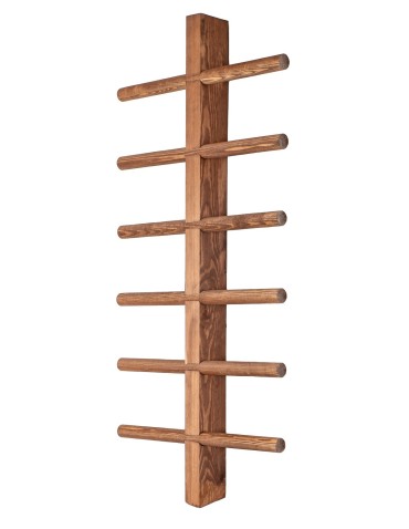 Regały - Regał wiszący na 12 win RW-23 - Brązowy - product 4
