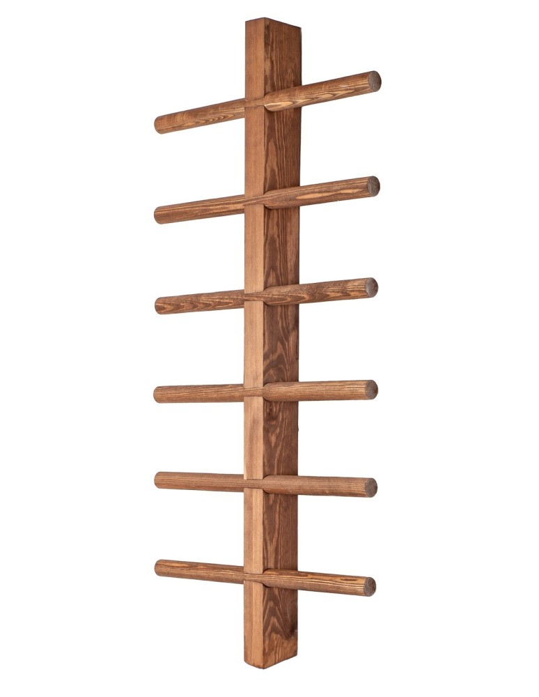 Regały - Regał wiszący na 12 win RW-23 - Brązowy - product b2b.wamar.biz 4