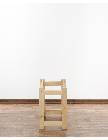 Regały - Drewniany regał na wino RW-1 /12 butelek/ Naturalny - product 4