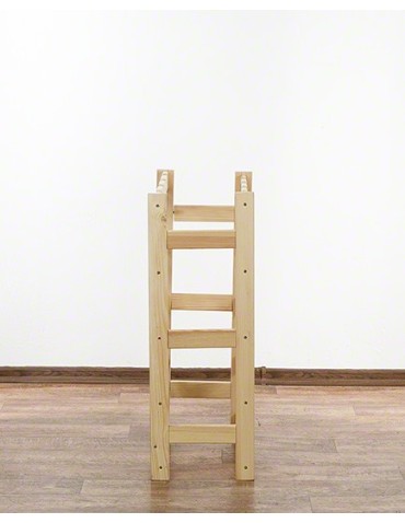 Regały - Drewniany regał na wino RW-1 /20 butelek/ Naturalny - product 7