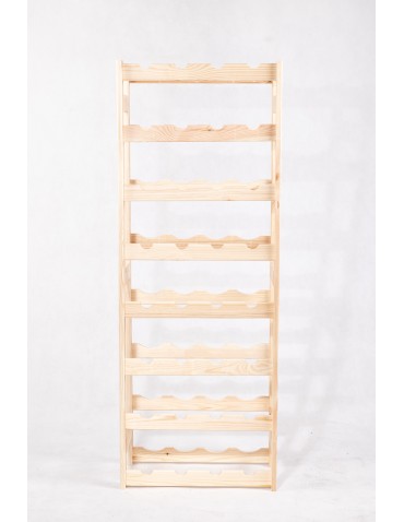 Regały - Drewniany regał na wino RW-1 /32 butelki/ Naturalny - product 3