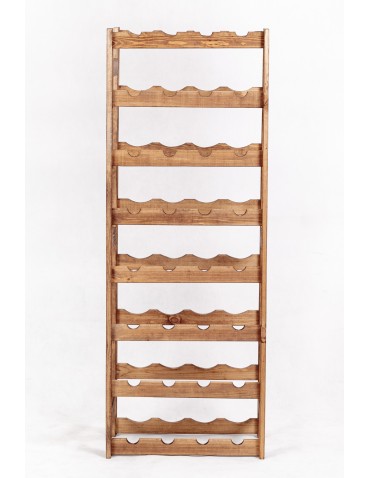 Drewniany regał na wino RW-1 /32 butelki/ Brązowy - product 2