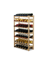 Drewniany regał na wino RW-1 /42 butelki/ Naturalny