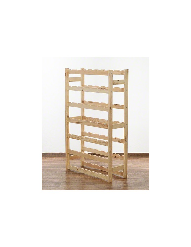 Regały - Drewniany regał na wino RW-1 /42 butelki/ Naturalny - product b2b.wamar.biz 5