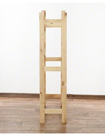 Regały - Drewniany regał na wino RW-1 /42 butelki/ Naturalny - product 6